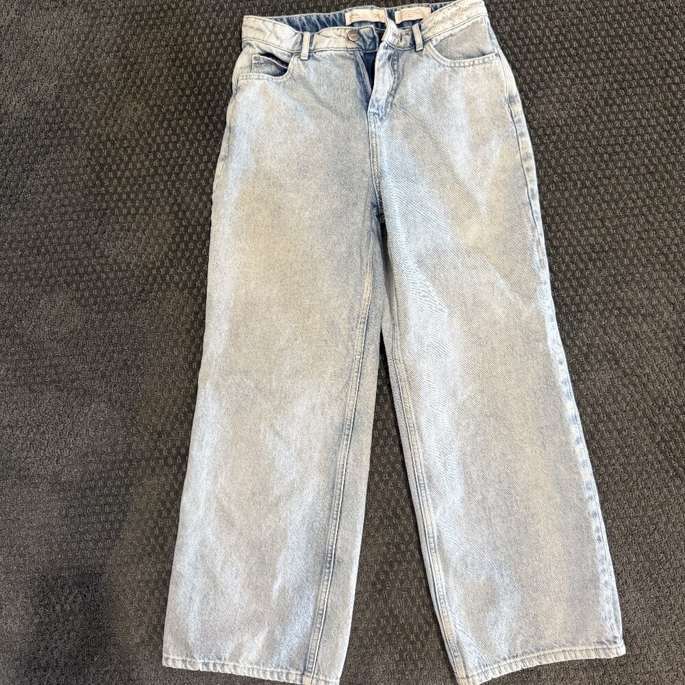 Afends Wide Leg Low Rise Jeans